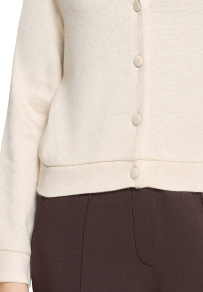Cartoon Shirt Jacke Kurz 1/1 Arm Hellbeige Meliert