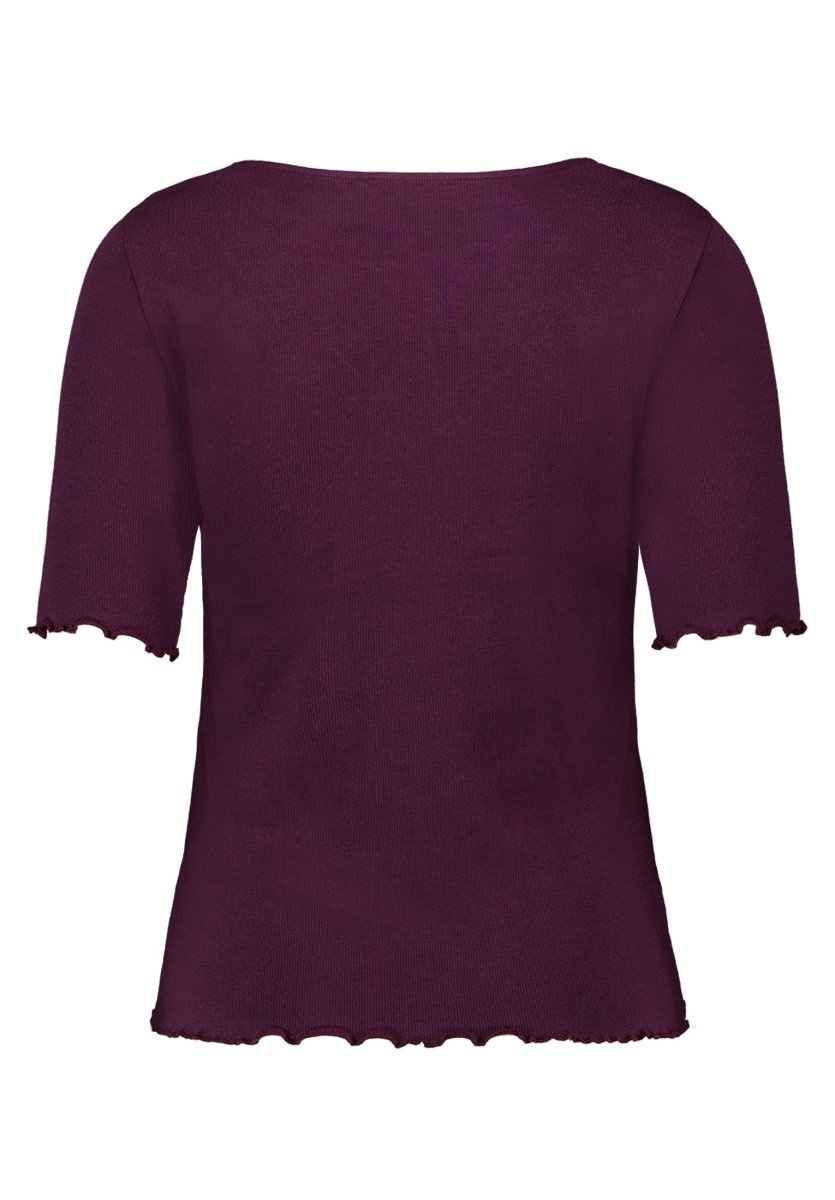 Cartoon Shirt Kurz 1/2 Arm Dark Dahlia
