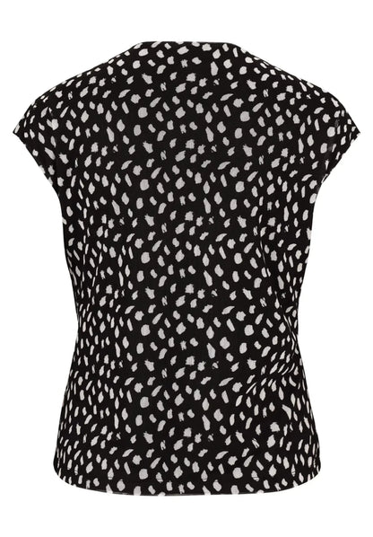 Cartoon Shirt Kurz in der Farbe Schwarz