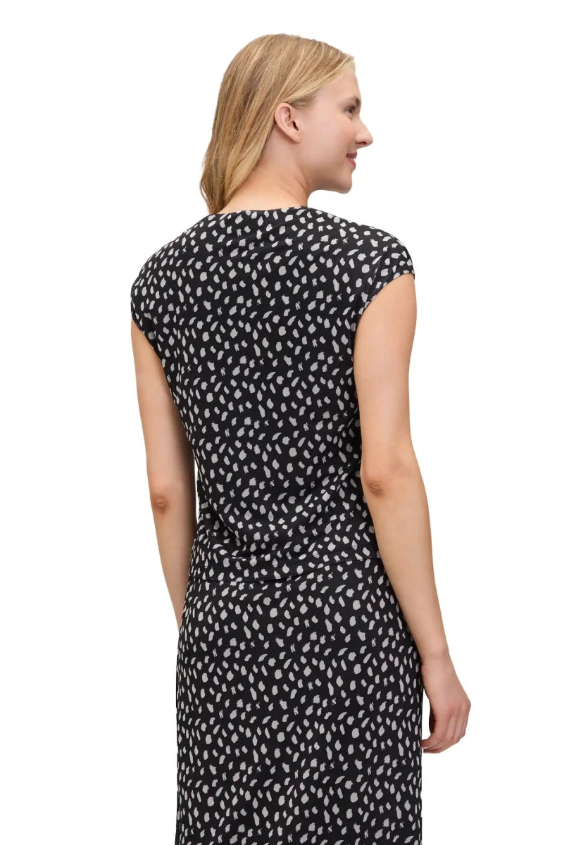 Cartoon Shirt Kurz in der Farbe Schwarz