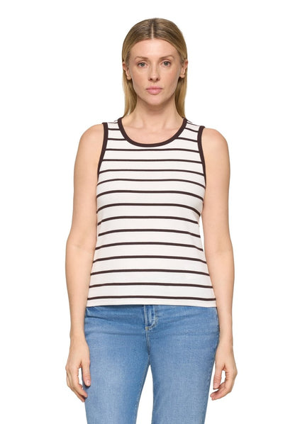 Cartoon Shirt Kurz ohne Arm in der Farbe White