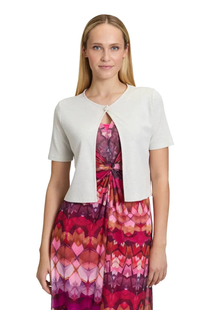 Cartoon Shirtjacke Cream/Silver