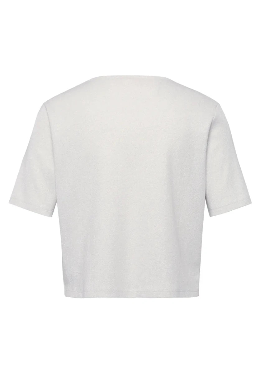 Cartoon Shirtjacke Cream/Silver