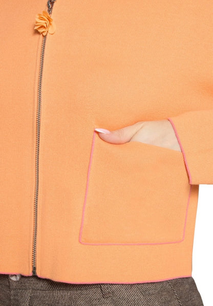 Cartoon Strickjacke Kurz 1/1 Arm