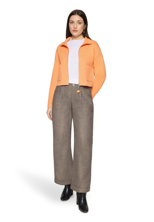 Cartoon Strickjacke Kurz 1/1 Arm