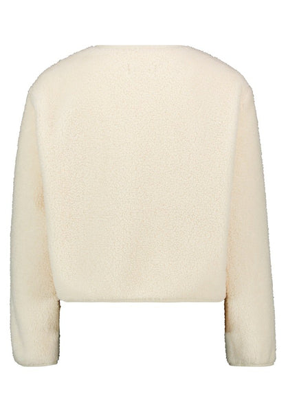 Cartoon Sweat Jacke Kurz 1/1 Arm White Swan