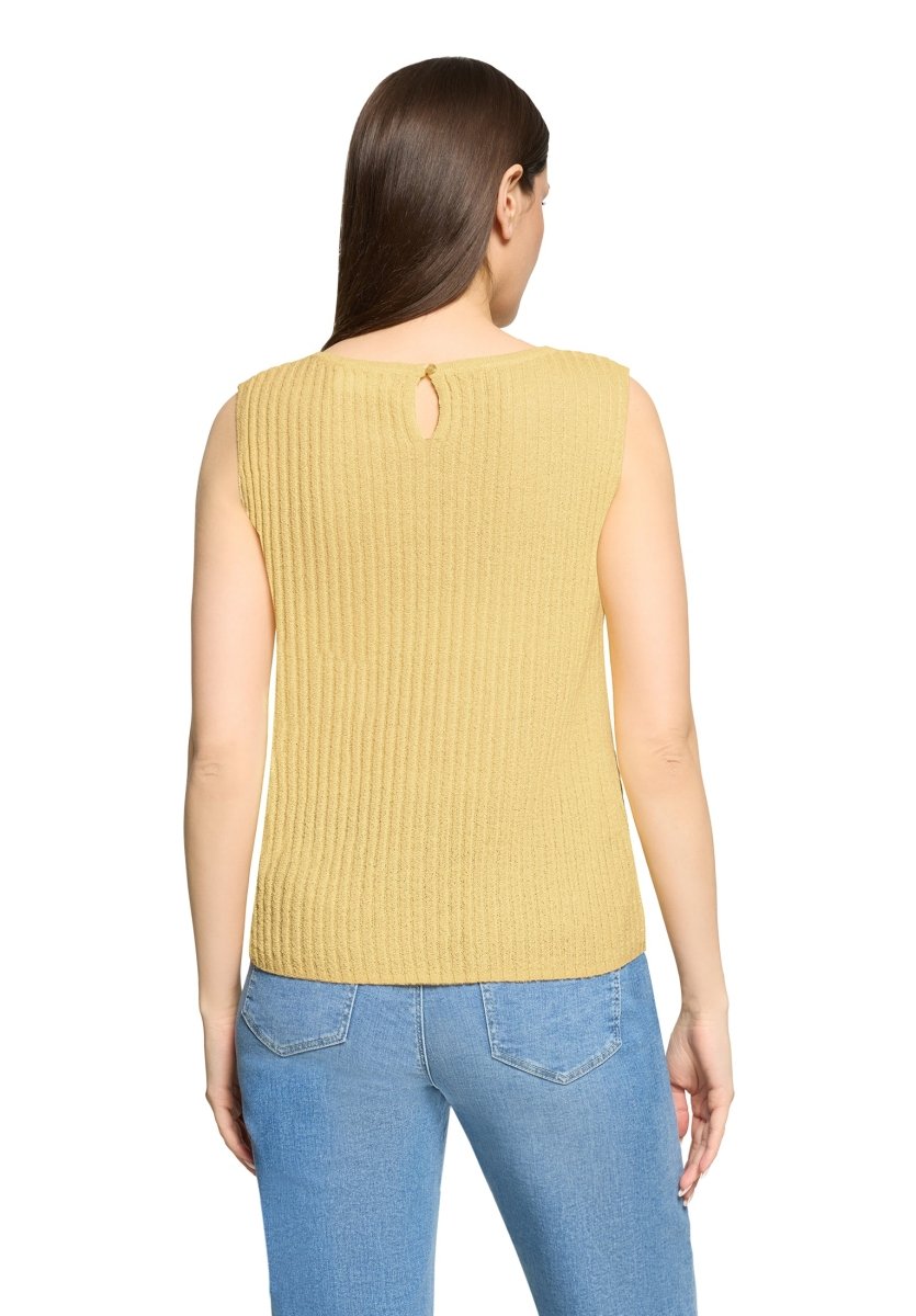 Cartoon Sweat Kurz ohne Arm in der Farbe Gelb