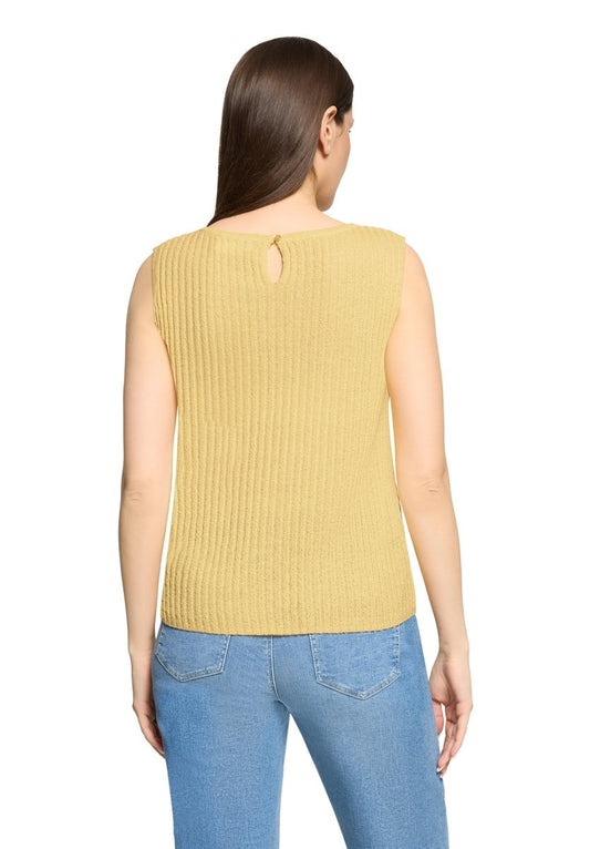 Cartoon Sweat Kurz ohne Arm in der Farbe Gelb