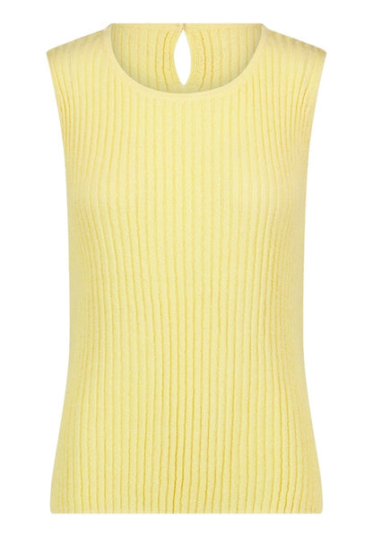 Cartoon Sweat Kurz ohne Arm in der Farbe Gelb