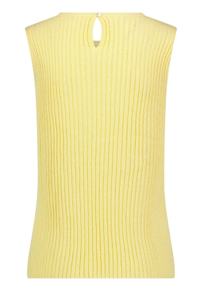 Cartoon Sweat Kurz ohne Arm in der Farbe Gelb