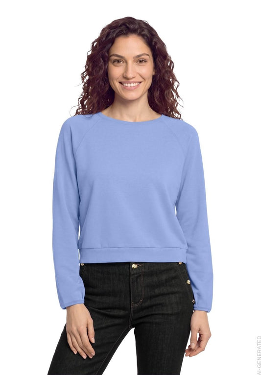 Cartoon Sweatshirt Flintgrau