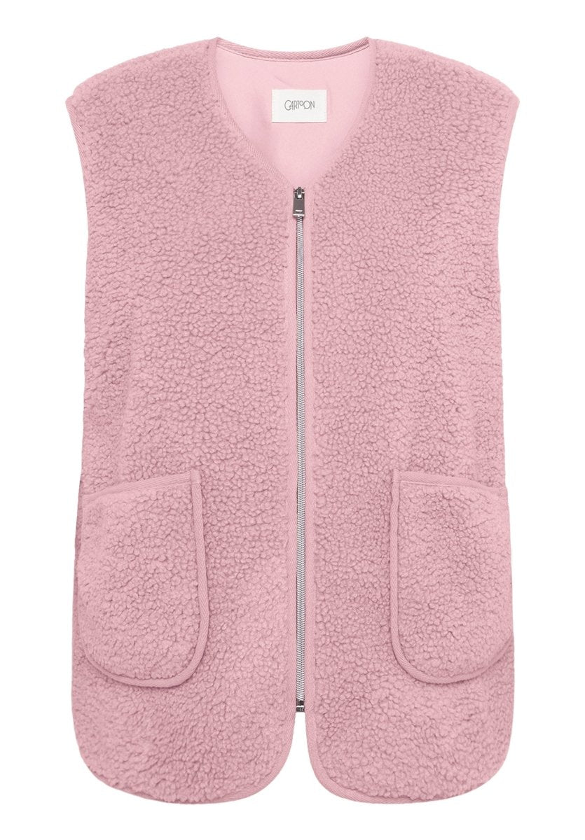 Cartoon Weste Fell/Pelz Light Mauve