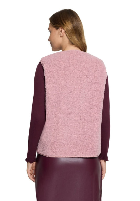 Cartoon Weste Fell/Pelz Light Mauve