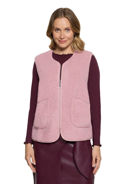 Cartoon Weste Fell/Pelz Light Mauve