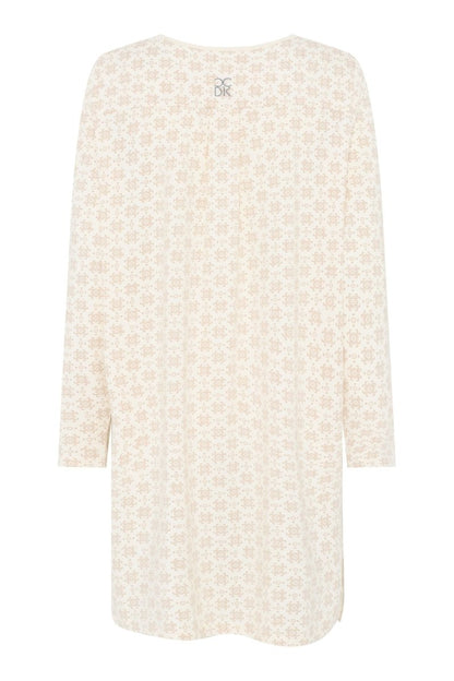 CCDK Bea L/S Dress Cement AOP