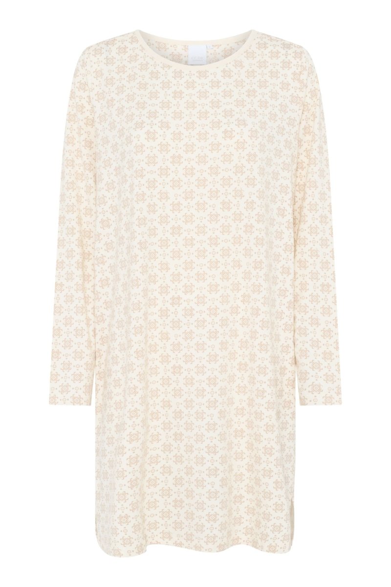 CCDK Bea L/S Dress Cement AOP
