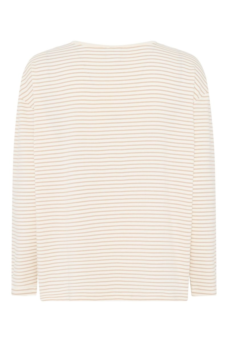 CCDK Britt L/S T-shirt Cement Stripe