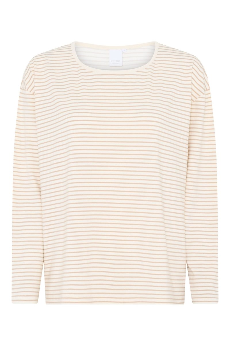CCDK Britt L/S T-shirt Cement Stripe