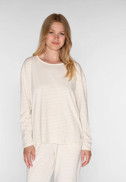 CCDK Britt L/S T-shirt Cement Stripe