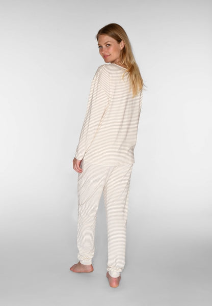 CCDK Britt L/S T-shirt Cement Stripe