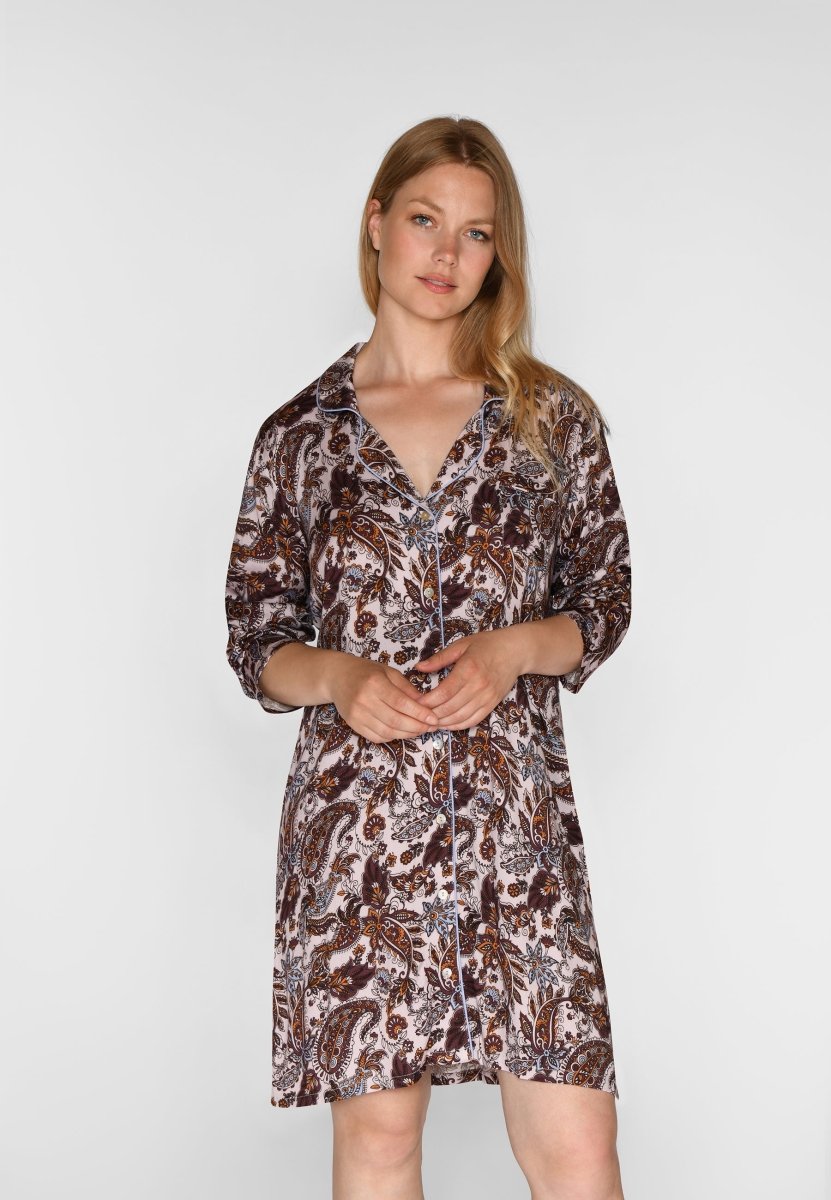 CCDK Josephine Dress Fudge AOP