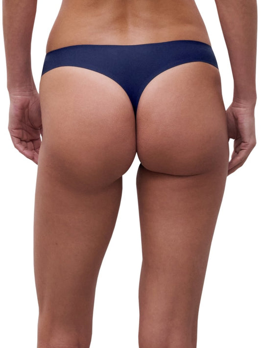 Chantelle String Tanga Slip Marine Blue