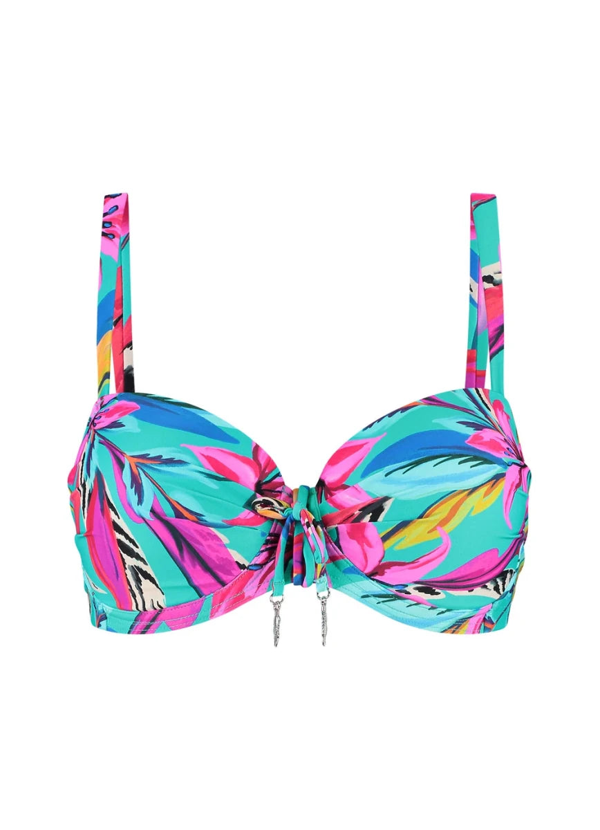 Cyell Bikini Padded Wired Top Fiji