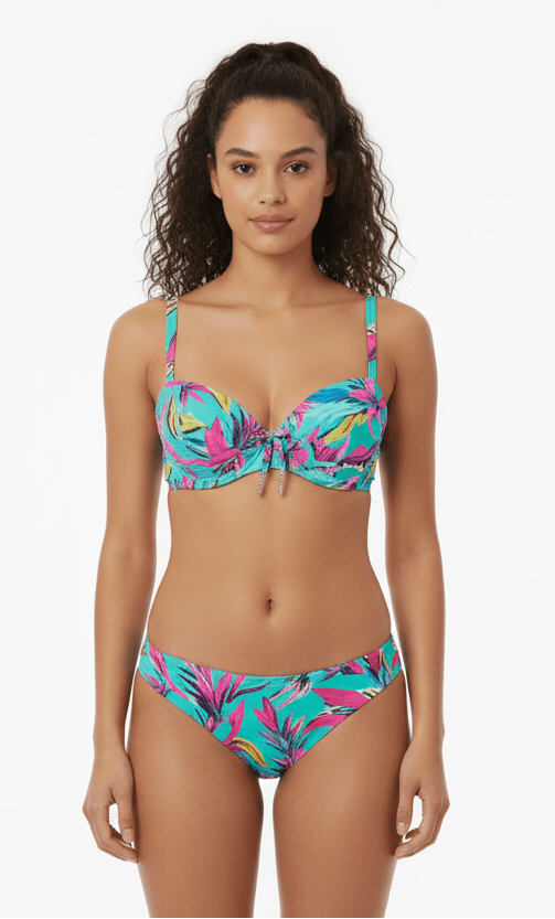 Cyell Bikini Padded Wired Top Fiji