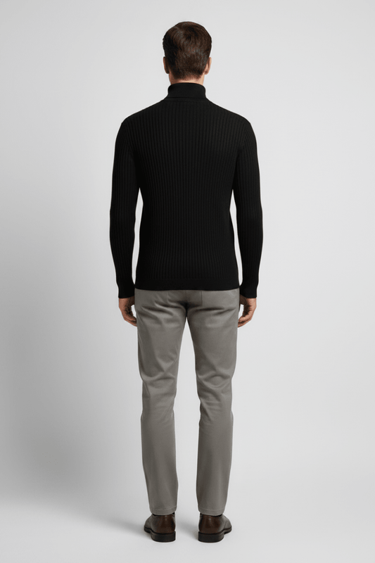 Drykorn Pullover Miguel – Rollkragen, Schwarz