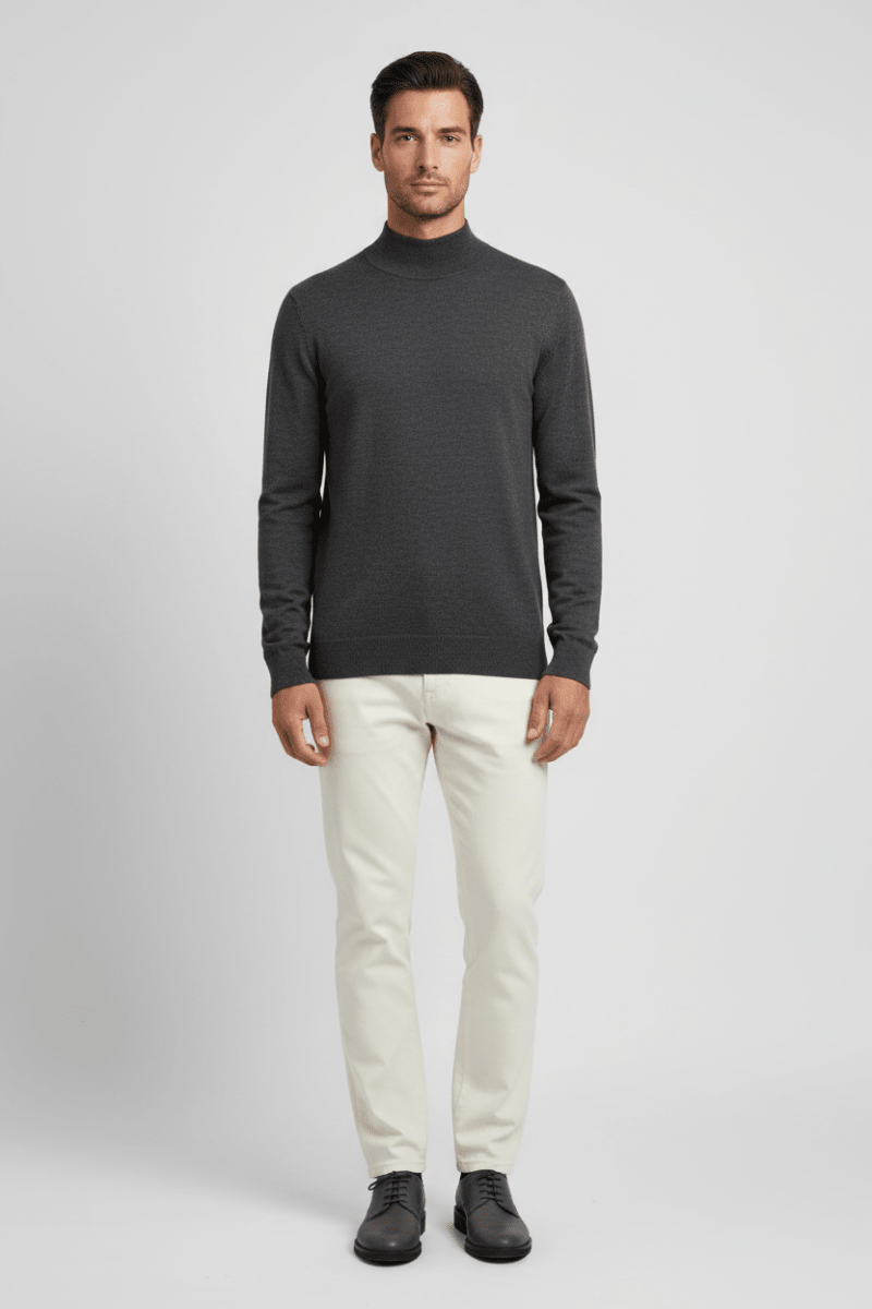 Drykorn Pullover Watson – Schurwolle, Grau