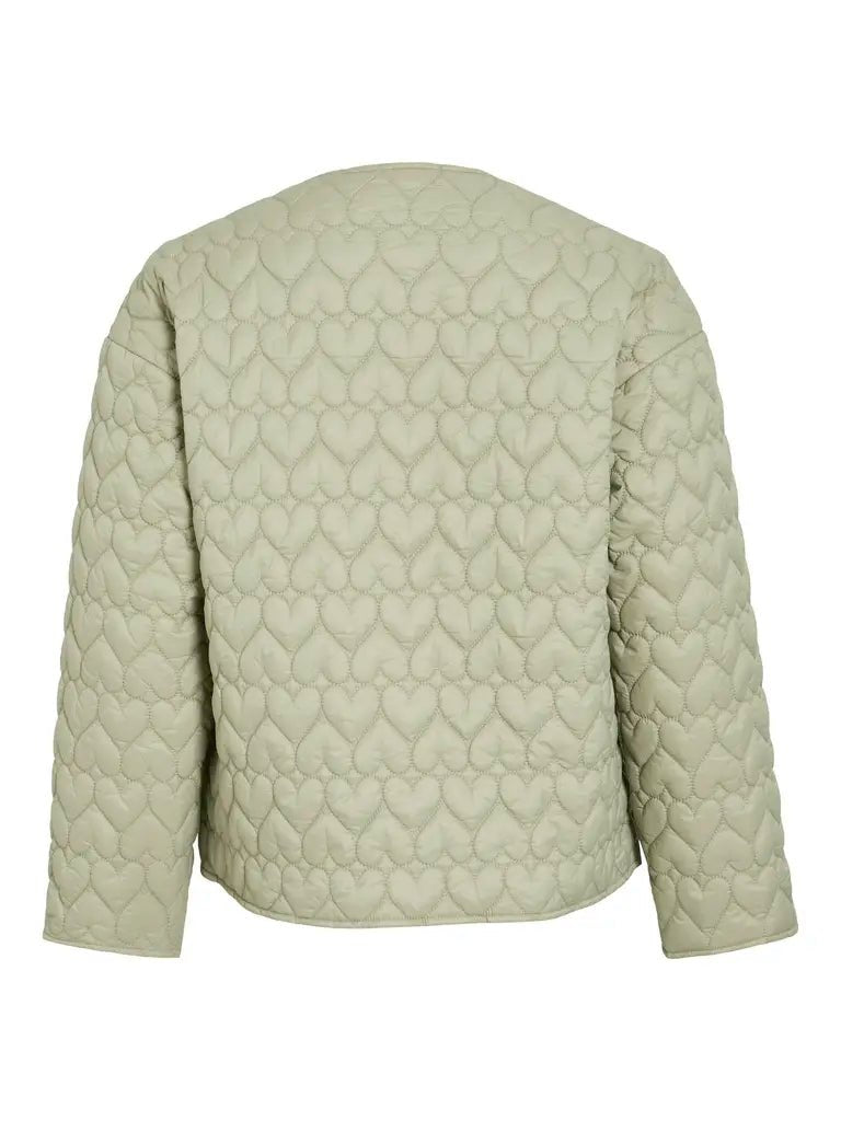 Elegante Visilla L/S Steppjacke in der Farbe Olive