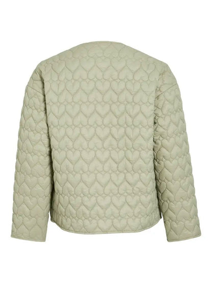 Elegante Visilla L/S Steppjacke in der Farbe Olive