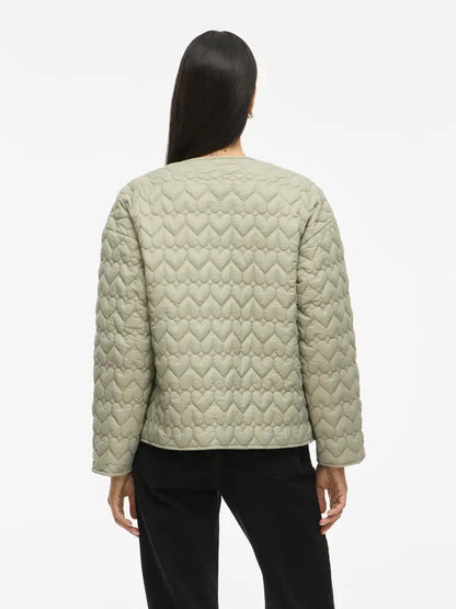 Elegante Visilla L/S Steppjacke in der Farbe Olive