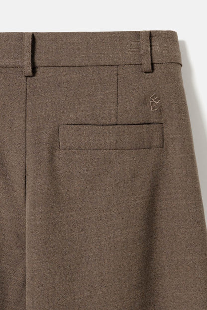 Elvine Damen Hose Admira TactileWeave in Braun Meliert