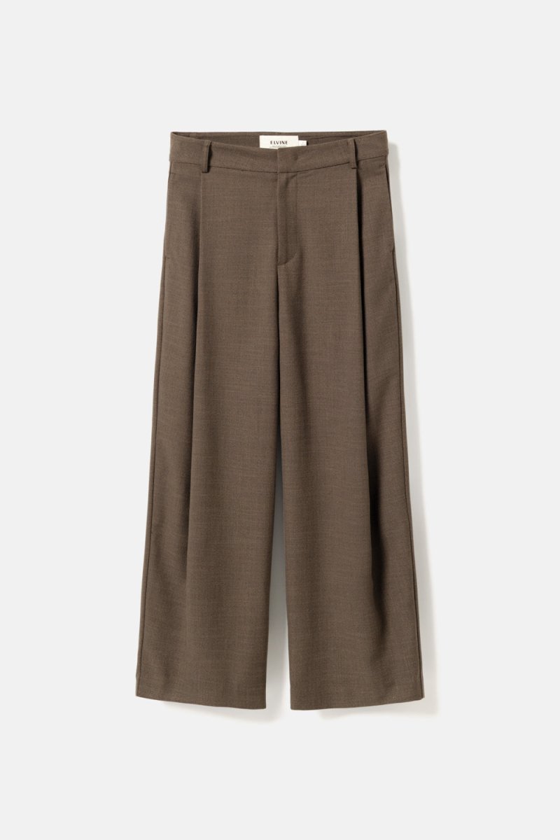 Elvine Damen Hose Admira TactileWeave in Braun Meliert