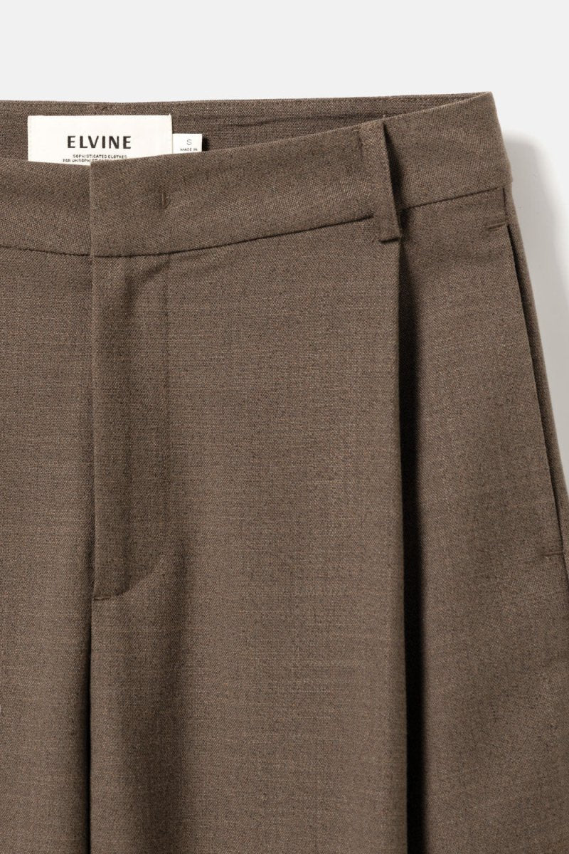 Elvine Damen Hose Admira TactileWeave in Braun Meliert