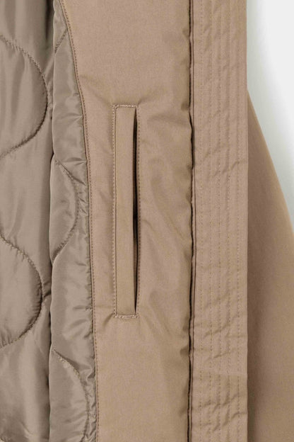 Elvine Damen Jacke Celina Cotton Twill 3K in Erdbraun