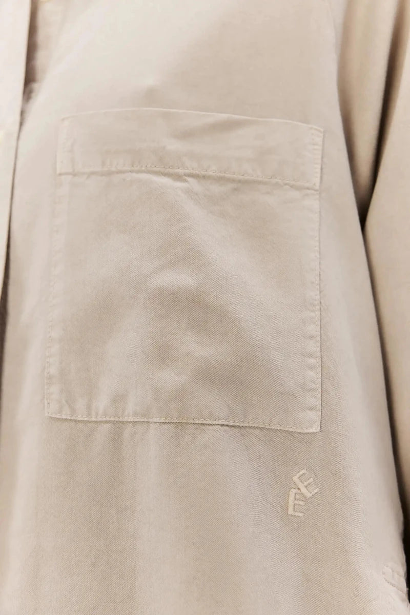 Elvine Hemd Annlis Sand grey