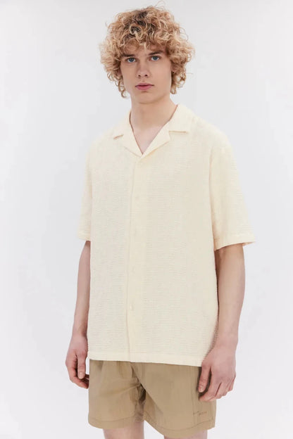 Elvine Hemd Favian in der Farbe Faded Yellow