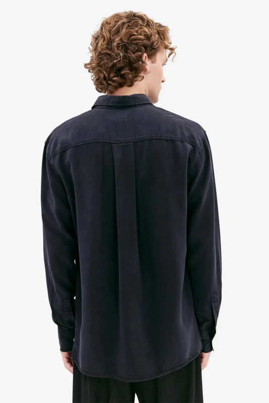 Elvine Hemd Ossian in der Farbe Dark Navy