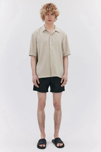 Elvine Hemnd Rhys Sand grey