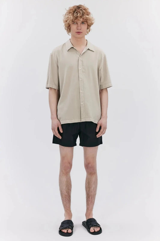 Elvine Hemnd Rhys Sand grey