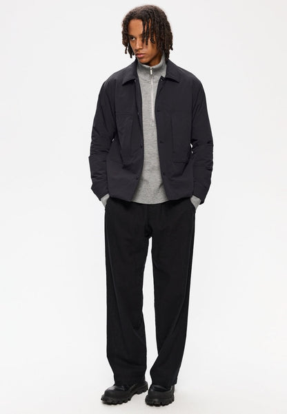 Elvine Herren Jacke Bernt Nylon Stretch in Schwarz