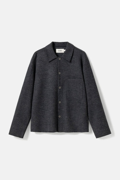 Elvine Herren Pullover Jens in Dunkelgrau meliert