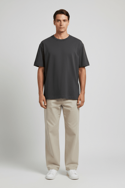Elvine Herren T-Shirt Hadar in Asphalt