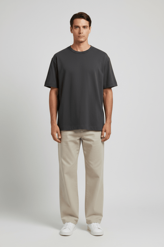 Elvine Herren T-Shirt Hadar in Asphalt