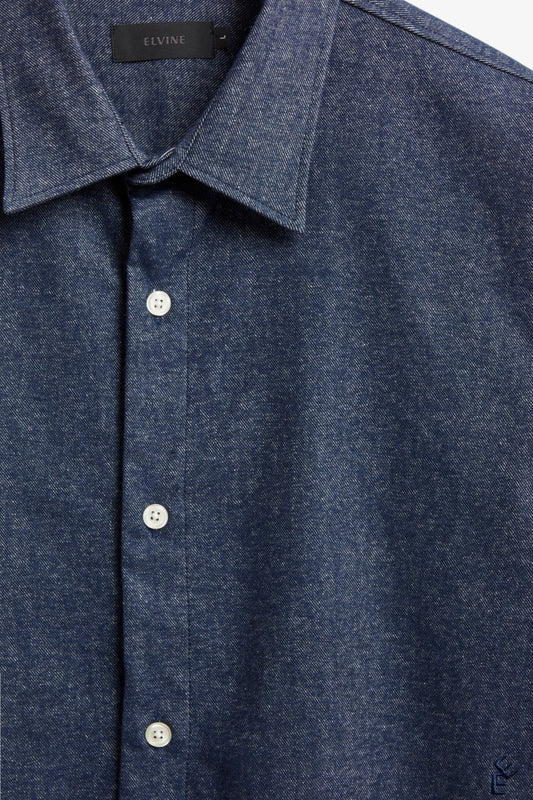 Elvine Jeanshemd Ossian Indigo