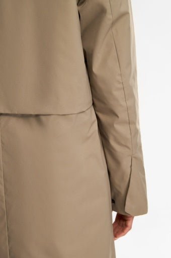 Elvine Regenmantel JONIE in der Farbe BRITISH KHAKI
