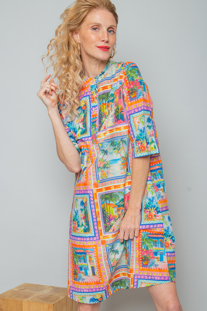 Emily Van Den Bergh Damenbluse in der Farbe multi beach