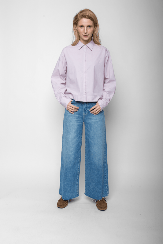 Emily Van Den Bergh Damenbluse in der Farbe Rosenholz